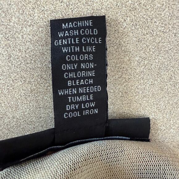 INC | Cheetah Print Long Sleeve Mesh Top | Size L | Ruched Puffed Sleeve Wild - Picture 11 of 11